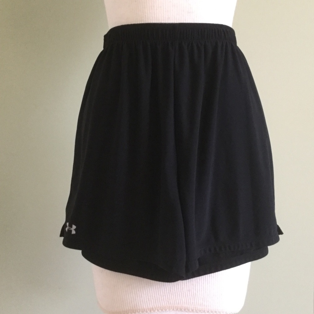 Black Under Armour Shorts With Elastic